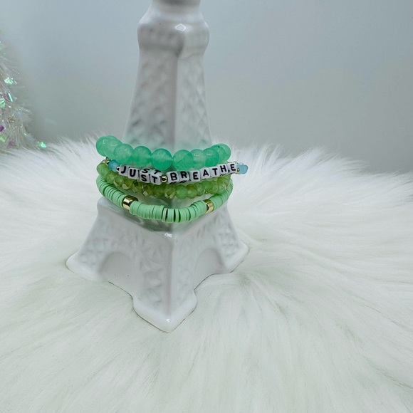Just Breathe Arm Candy Beaded Bracelet - Picture 5 of 6